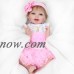 Reborn Baby Doll，Asewin 22'' Handmade Lifelike Baby Girl Doll Silicone Vinyl Reborn Newborn Dolls Toddler Gifts   